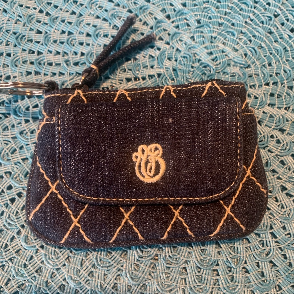 Vera Bradley Denim Coin Purse